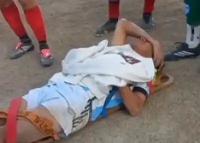 Tragedia en Jáchal: partido suspendido tras grave lesión de Tupac Silva