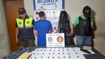 Una mujer fue aprehendida y un hombre quedó demorado por presunta venta de drogas