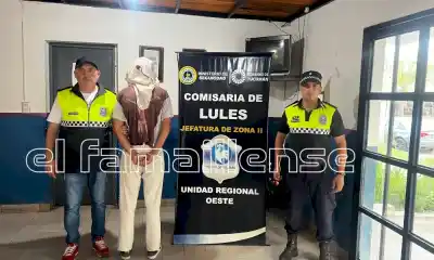 Detienen a un joven en Lules por una causa de abuso sexual