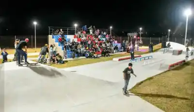 Inauguraron el Complejo Juan Felipe Ibarra: el Skatepark que promete revolucionar el deporte en Santiago