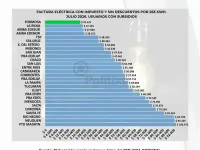 La provincia que paga menos luz: un informe de la UBA-CONICET revela quién lidera el ranking