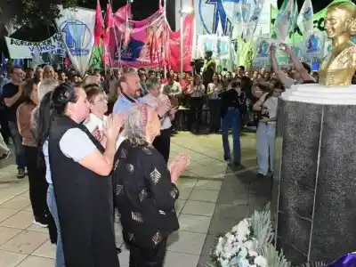 El emotivo homenaje a Evita que encabezó Insfrán: ¿qué pasó en el acto?