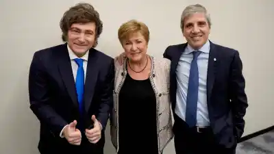 La jefa del FMI llega a la Argentina: apoyo político a Milei pese a metas incumplidas