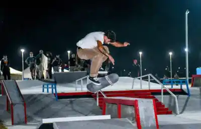 Santiago del Estero estrena un skatepark de nivel olímpico y una cancha de hockey sobre patines en la Costanera Sur