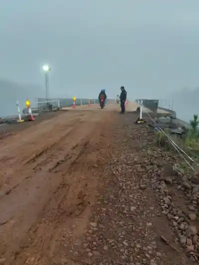 Habilitaron el puente del arroyo Pindaytí: qué vehículos pueden pasar