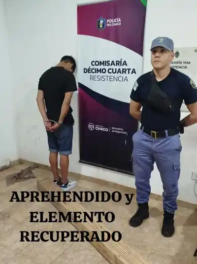 Un joven de 19 años fue detenido tras un robo de materiales de construcción: lo que hallaron en su poder