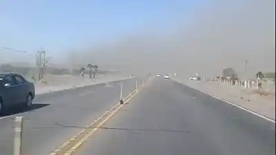 Viento Zonda y 27°C: el lunes que agita a San Juan