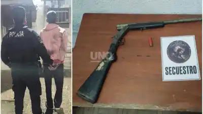 Terror en barrio Yapeyú: una joven fue amenazada con una escopeta y la policía detuvo al agresor