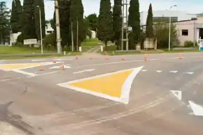 Pusieron un radar en el acceso a General Ramírez: ¿cuánto te puede costar no frenar?