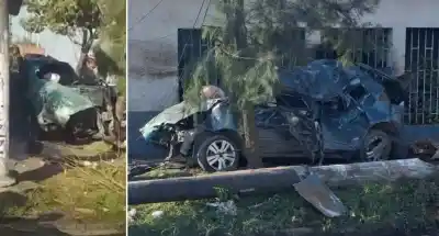 Trágico choque en avenida Independencia: el conductor de 15 años sigue grave y hay una víctima fatal