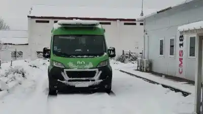 Nieve en Río Negro: el SIARME activó su operativo de emergencia y ya está en las rutas