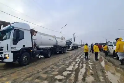 El drama de los barrios inundados: el operativo que busca contener la crisis en Río Gallegos