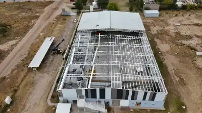 Tras el temporal que la dejó al borde del colapso: la UPrO de Quines estrenó un techo de $719 millones
