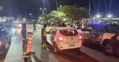 Récord de controles viales en El Poncho: la tasa de alcoholemia cayó al 2,15%