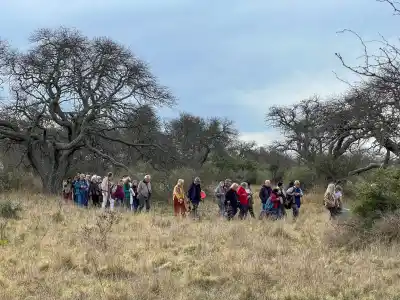 Cinco escritores pampeanos ya tienen su lugar en el bosque de Parque Luro