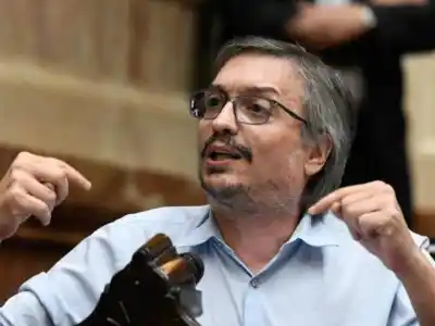 El día que Milei se reúne con Georgieva, Máximo Kirchner mete presión con un proyecto sobre el FMI