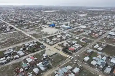 Deshielo y lluvias en Río Gallegos: SPSE admite que las cloacas no dan abasto y revela el motivo histórico