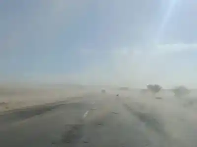 Viento Zonda en San Juan: alerta amarilla, rutas con polvo y clases suspendidas en tres departamentos