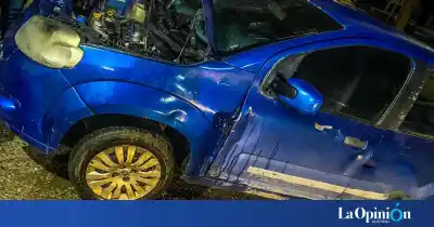Falla eléctrica en un Fiat Uno desató un incendio en plena avenida Fagnano
