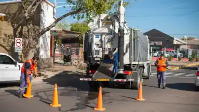Corte en pleno centro: OSSE renueva una colectora y el tránsito se desvía por dos días