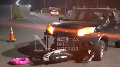Una nena de 9 años fue derivada a Concepción tras un choque en Alberdi