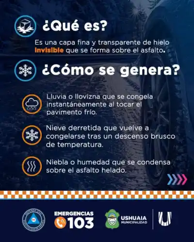 El peligro invisible que acecha en las calles de Ushuaia: cómo evitar un accidente
