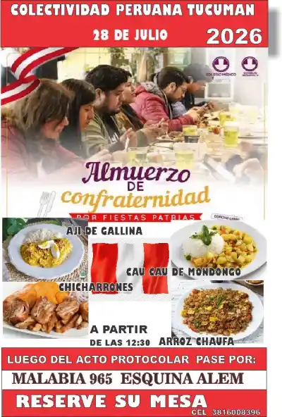 Peruanos en Tucumán: entre el orgullo patrio y el grito de alerta por la democracia