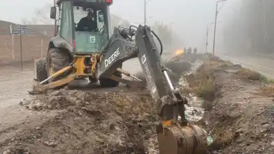 Temporal en Cipolletti: los barrios donde se refuerzan los operativos de limpieza