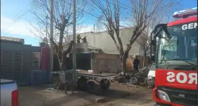 Lucha por su vida: el adolescente quemado en Barrio San Martín sigue en terapia intensiva