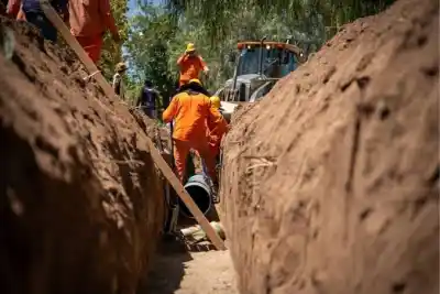 Avanza la obra que transformará el barrio Independiente: ¿qué están instalando?