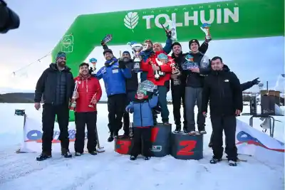 Adrenalina sobre hielo: el Máster de Pilotos que paralizó Tolhuin