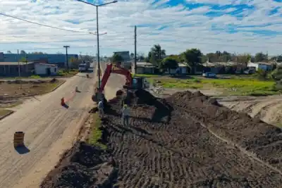 Avanzan las obras en avenida Cuba: el detalle de los trabajos que prometen cambiarle la vida a los vecinos de Pirayuí