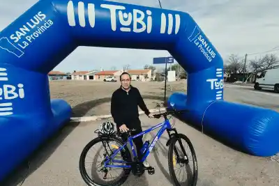 Gira oficial en el sur provincial: 57 estudiantes recibieron sus bicicletas TuBi