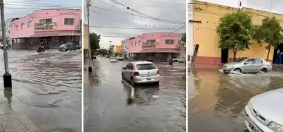 Fuerte actividad eléctrica y calles intransitables: así golpeó la tormenta a Concepción este miércoles