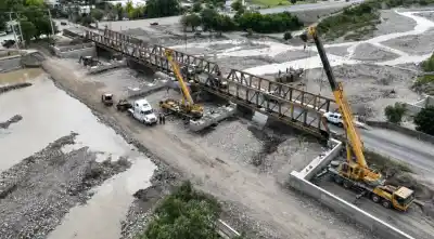 Federico Casas confirmó cuándo se habilitará el primer puente de Vaqueros: el detalle que cambiará el tránsito en Salta