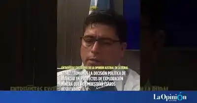 El plan minero de Vidal que promete cambiar la economía de Santa Cruz