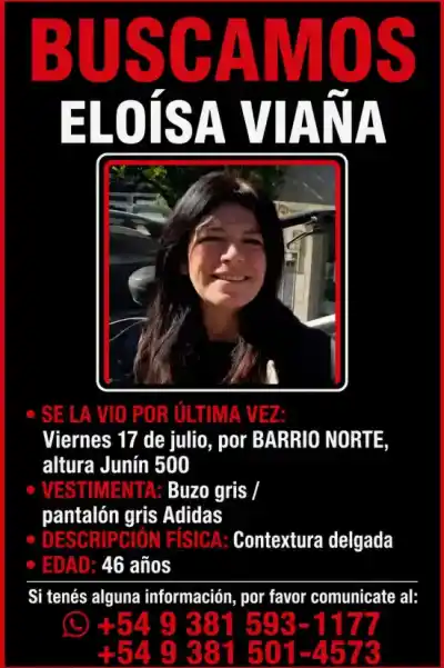 Rompió el silencio sobre Eloísa Viaña: lo que dijo el jefe policial que nadie esperaba