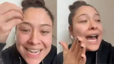 Le arrojaron un hielo en la frente mientras cantaba: la furiosa reacción de Valentina Márquez que incendió las redes
