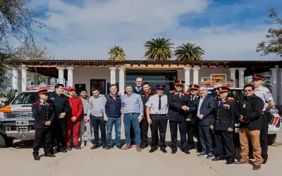 Tras el rescate en la Puna, el Gobernador Jalil anuncia refuerzo para los Bomberos Voluntarios de Catamarca
