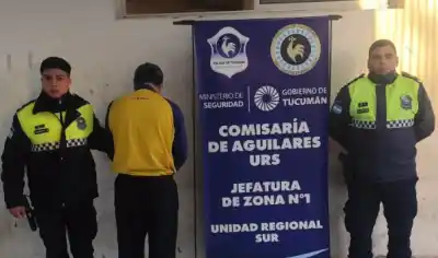 Aprehenden a un hombre en Aguilares: su hija lo denunció por agresión mientras cumplía arresto