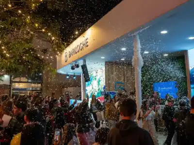 Bariloche arrasó en la Expo Rural: nieve, chocolate y letras gigantes que robaron miradas
