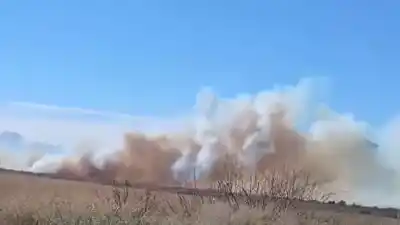 El viento Zonda arrasó con todo en Jáchal: lo que dejaron los incendios
