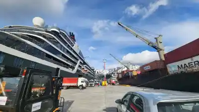 Trabajadores del puerto de Ushuaia denuncian contrataciones millonarias: 'Nos están quitando el puerto a la provincia'