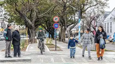 Robaron farolas y cortaron cables en la renovada avenida Aristóbulo del Valle: la obra duró solo 15 días