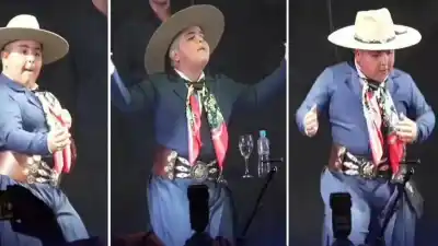 El talento tucumano de Valentino deslumbra en el escenario mayor del folklore nacional
