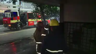 Explosión en pleno microcentro: un hombre grave y más de 60 evacuados