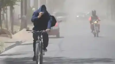 Martes fresco en San Juan: ráfagas de hasta 50 km/h y cielo variable