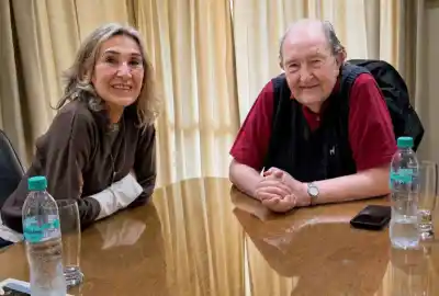 Reapareció Verna con Mayoral: la foto que remueve el tablero político en La Pampa