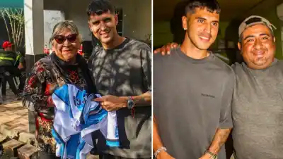 Famaillá lo recibió con banderas y cánticos: el emotivo regreso de Exequiel Palacios tras el Mundial