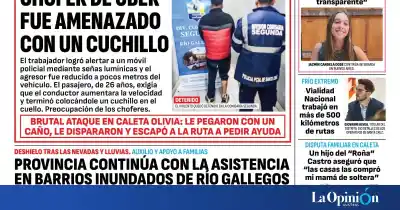 La tapa del diario que nadie se esperaba: tragedia, emoción y un perro que sobrevivió a lo imposible